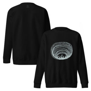 Burrow Buddies Pullover Sweatshirt – Cozy Comfort with a Whimsical Touch Grey Print
