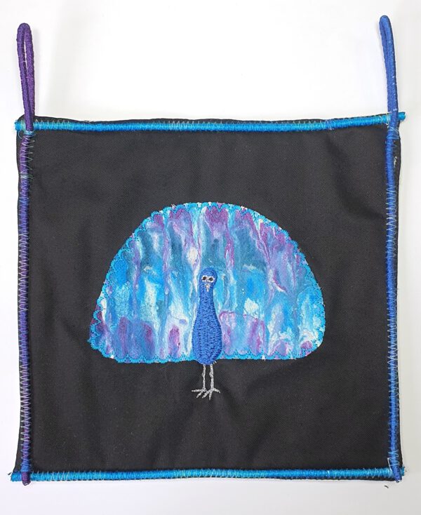 Peacock Mini Wall Hanging