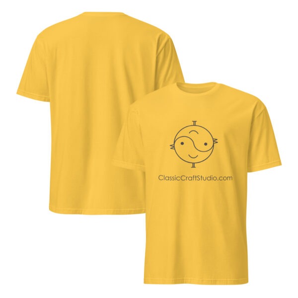 Classic Craft Studio Logo T-Shirt – Simple. Classic. Essential. Short-Sleeve Unisex T-Shirt - Image 12
