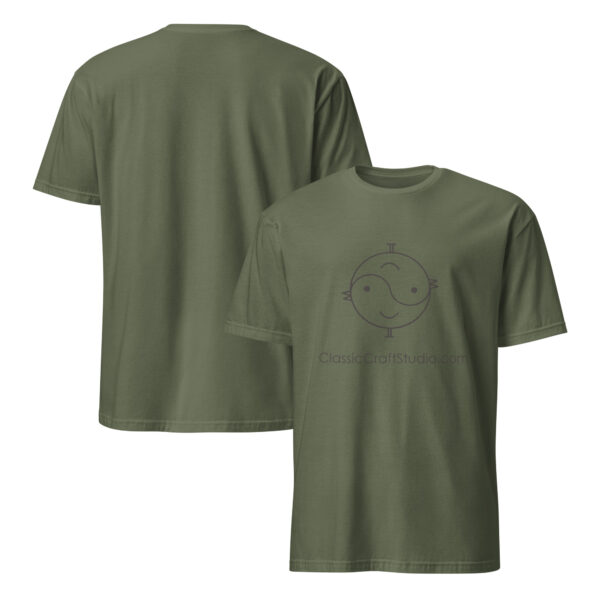 Classic Craft Studio Logo T-Shirt – Simple. Classic. Essential. Short-Sleeve Unisex T-Shirt - Image 7