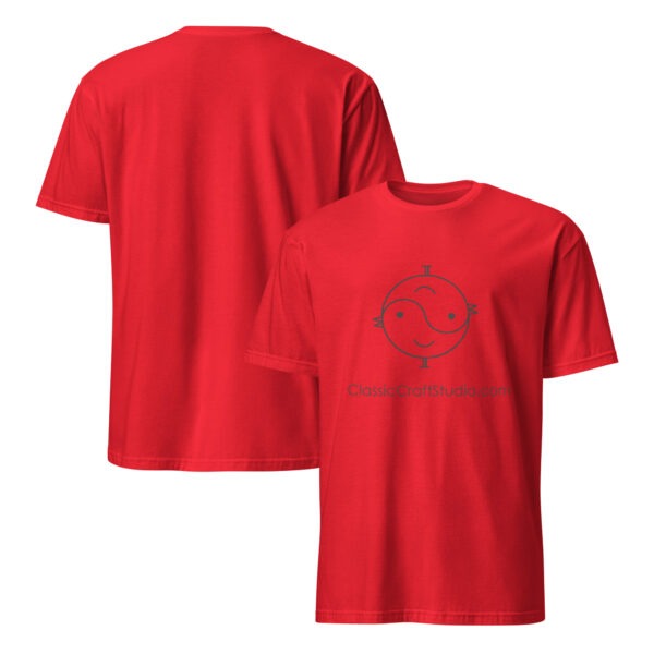 Classic Craft Studio Logo T-Shirt – Simple. Classic. Essential. Short-Sleeve Unisex T-Shirt - Image 3