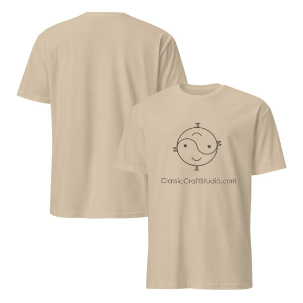 Classic Craft Studio Logo T-Shirt – Simple. Classic. Essential. Short-Sleeve Unisex T-Shirt - Image 11
