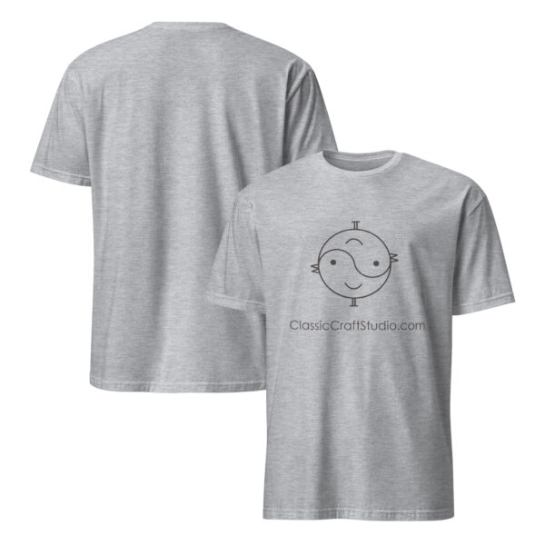 Classic Craft Studio Logo T-Shirt – Simple. Classic. Essential. Short-Sleeve Unisex T-Shirt - Image 14
