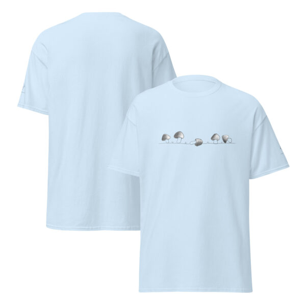 Row of Hand-Drawn Mushrooms T-Shirt – Nature Meets Style Unisex classic tee - Image 17